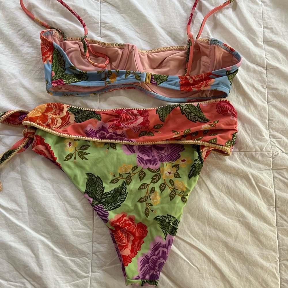 FARM Rio Flower Scarves Bikini Set - Picture 5 of 7